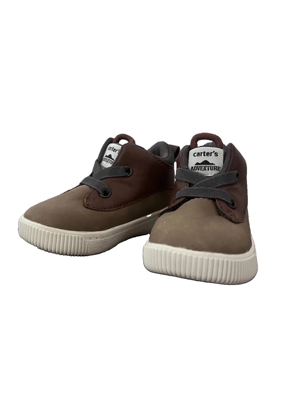 Carter's Brown and Gray Kids Adventure Sneakers